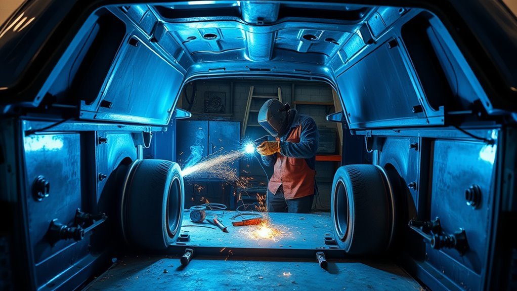 welding wheel tubs guide