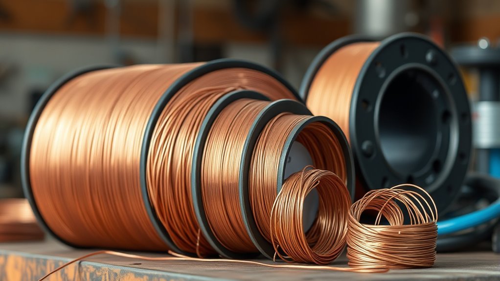 welding wire spool applications