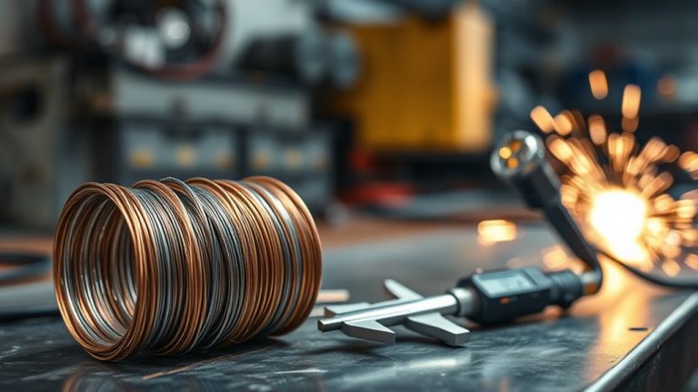 welding wire thickness measurement