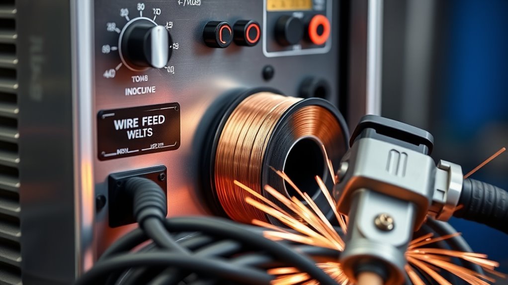 wire feed welder components explained